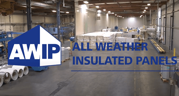 All Weather Insulated Panels warehouse interior picture