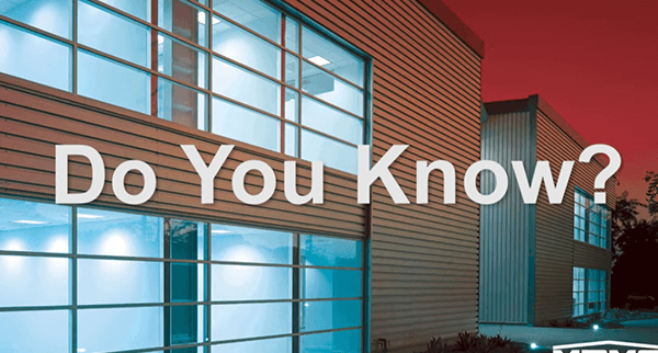 Close up styled picture of a fancy metal building